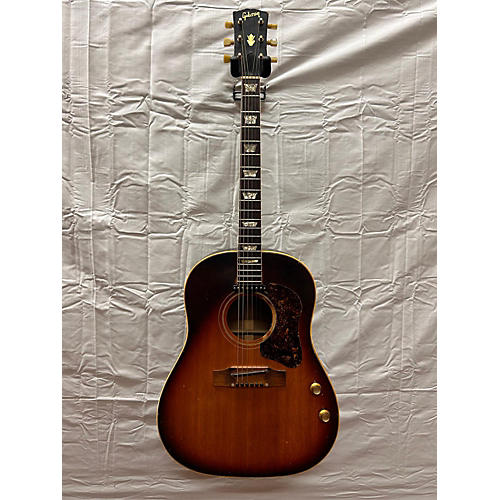 Gibson 1967 J160E Acoustic Electric Guitar Vintage Sunburst