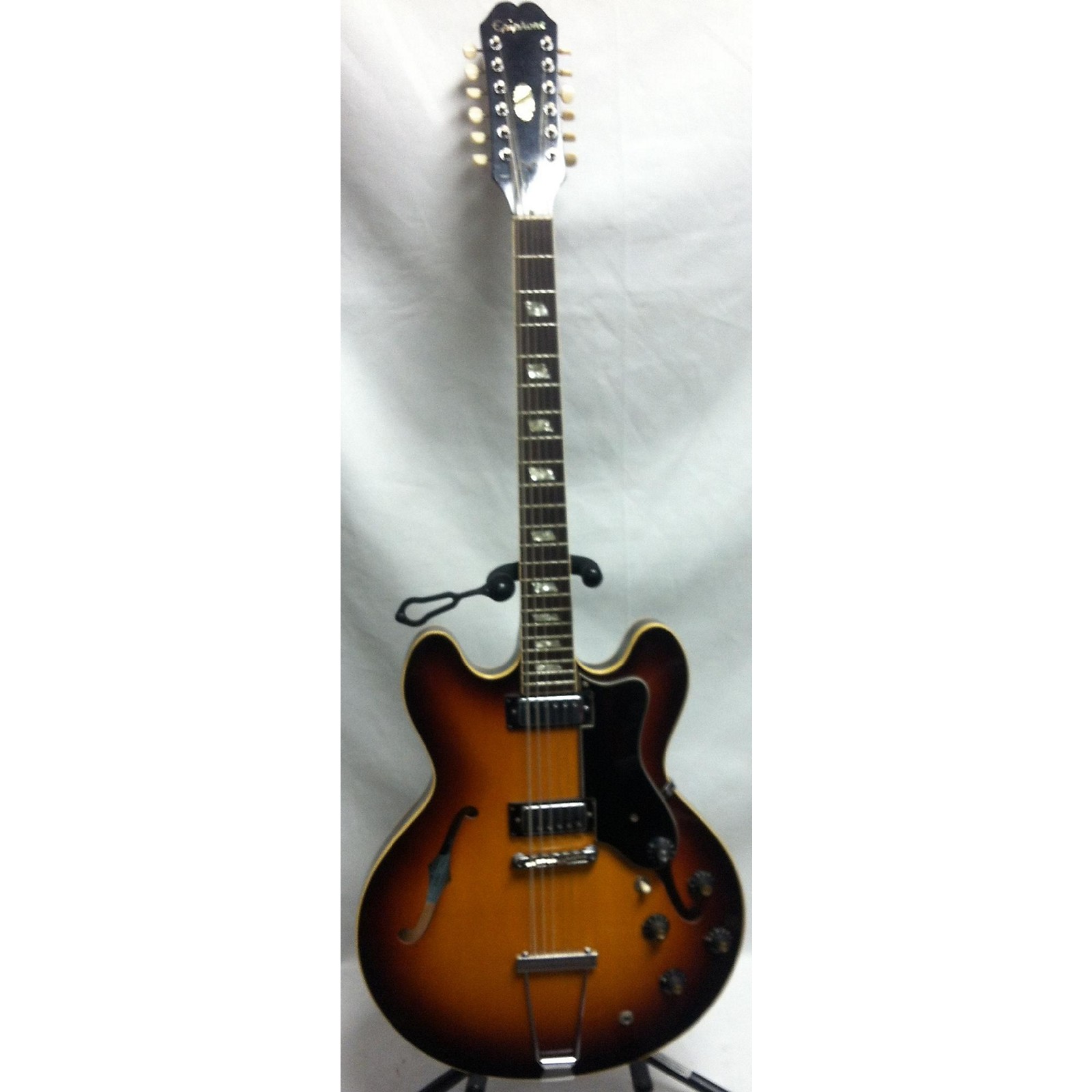 Vintage Epiphone 1967 Riviera 12 Hollow Body Electric Guitar 3 Color