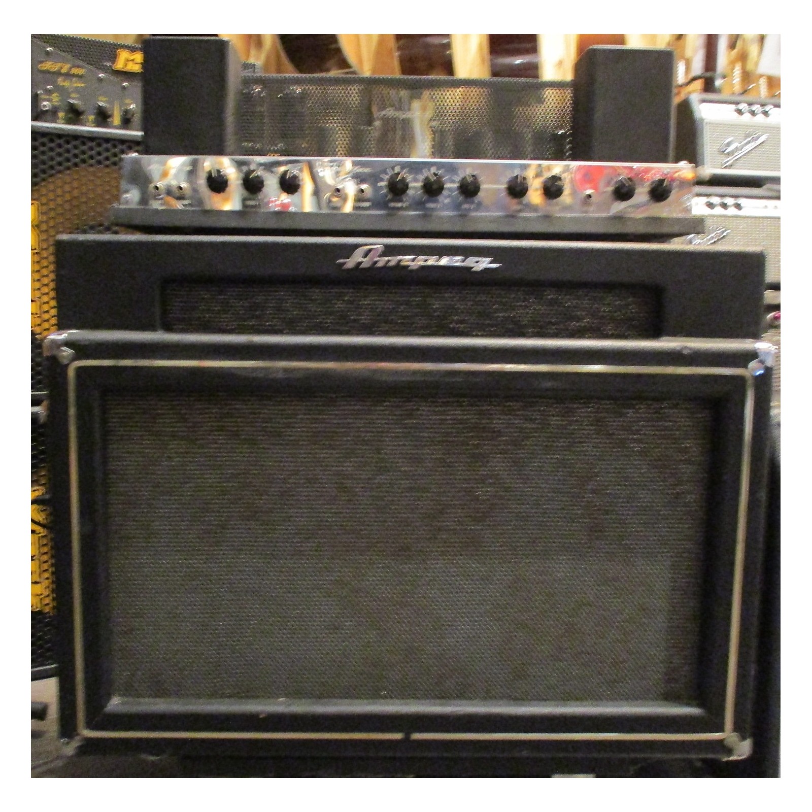 Vintage Ampeg 1968 B12XT Tube Guitar Combo Amp Musician's Friend