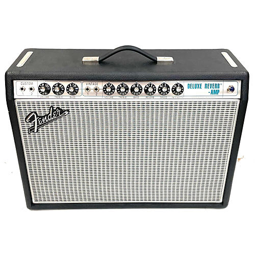 1968 Custom Deluxe Reverb 22W 1x12 Tube Guitar Combo Amp