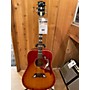 Vintage Gibson 1968 Dove Acoustic Electric Guitar Cherry Sunburst