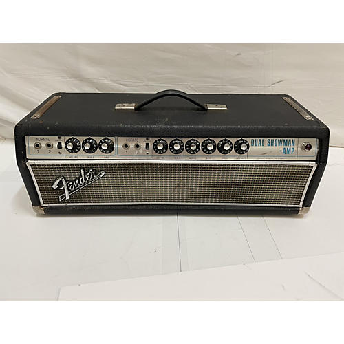 1968 Dual Showman Drip Edge Tube Guitar Amp Head