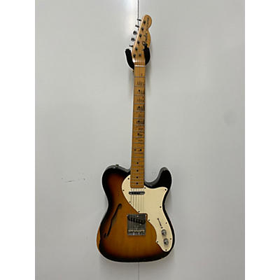 Fender 1968 Fender Telecaster Thinline Sunburst Hollow Body Electric Guitar