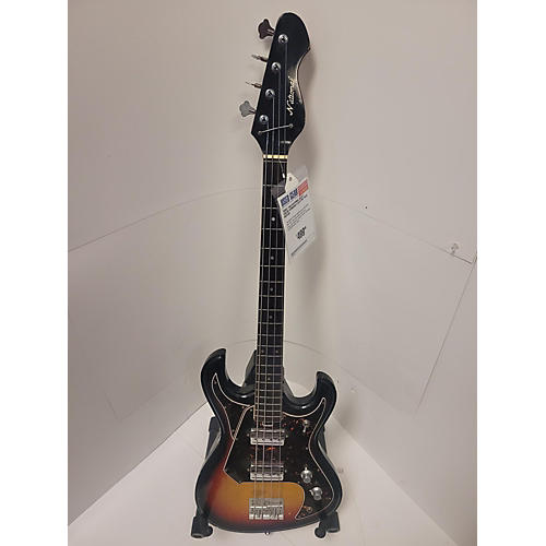 National 1969 Bass Electric Bass Guitar 2 Color Sunburst