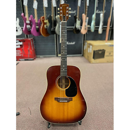 Gibson 1969 J-45 Acoustic Guitar 2 Color Sunburst