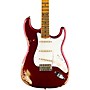 Fender Custom Shop 1969 Stratocaster Heavy Relic Quartersawn Maple Neck Electric Guitar Aged Candy Apple Red