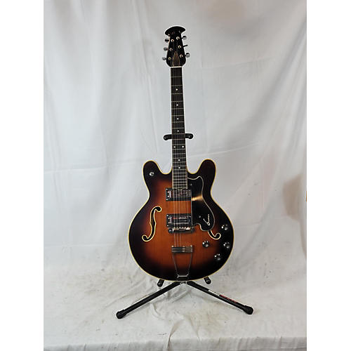 Ovation 1970 1211-1 Tornado Hollow Body Electric Guitar Sunburst