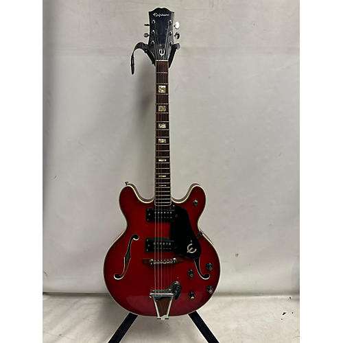 Epiphone 1970 EA-250 Hollow Body Electric Guitar Candy Red Burst