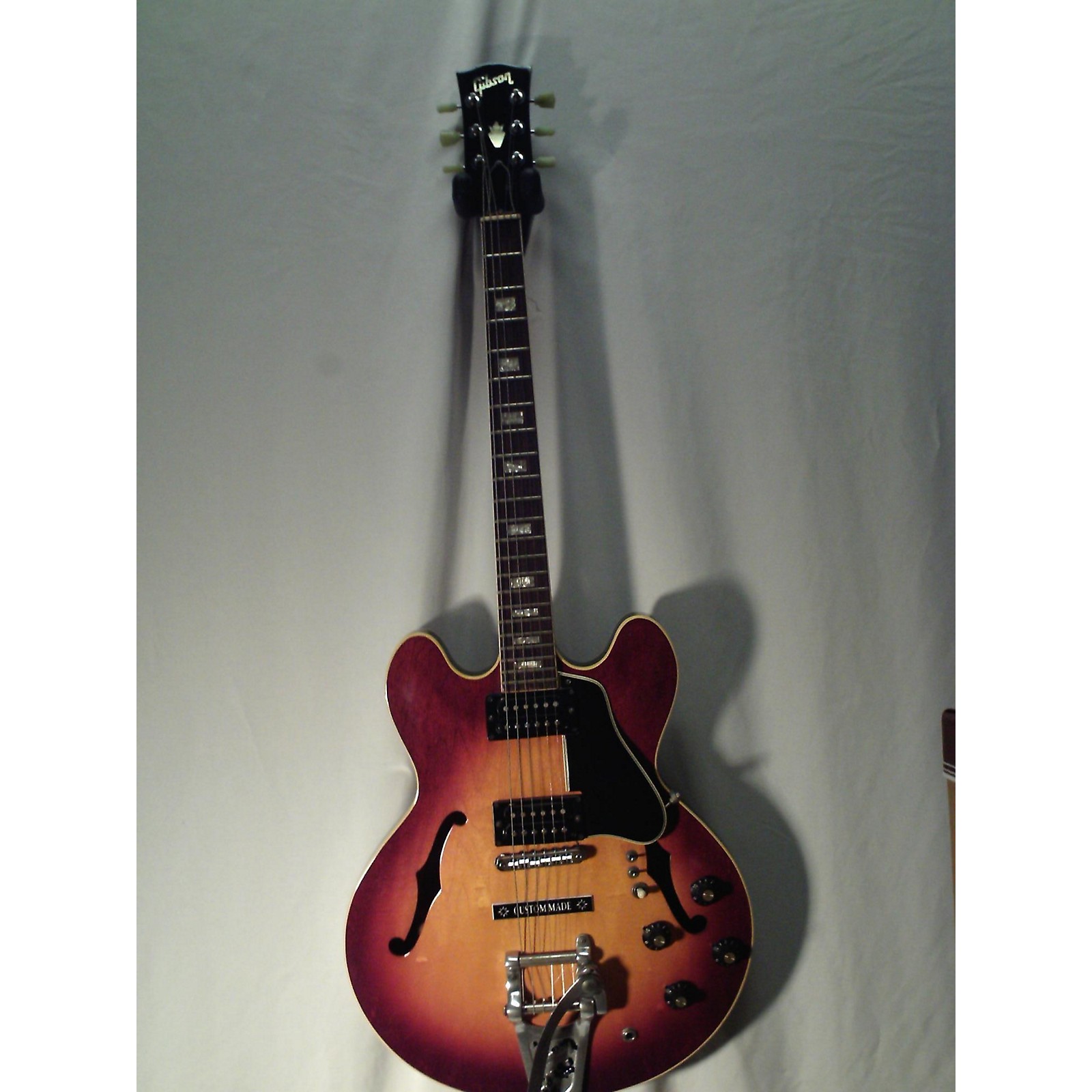 Vintage Gibson 1970 ES335TD Solid Body Electric Guitar Tobacco