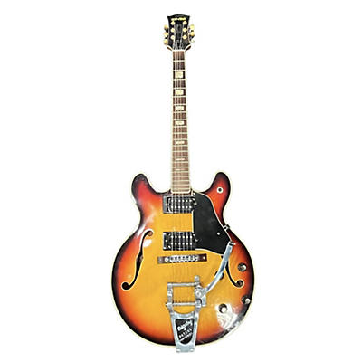 Electra 1970s 2228 Semi Hollow Body Electric Guitar