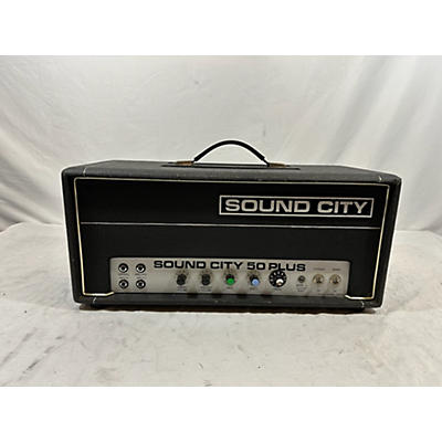 Sound City 1970s 50 PLUS Tube Guitar Amp Head