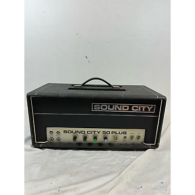 Sound City 1970s 50 Plus Tube Guitar Amp Head