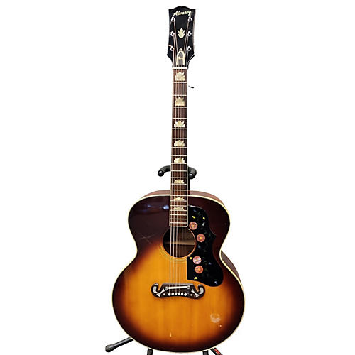 Alvarez 1970s 5052 Acoustic Guitar Vintage Sunburst