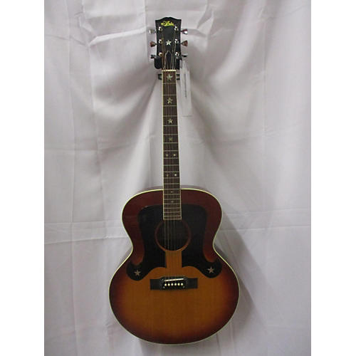 Aria 1970s 9441 Acoustic Guitar Cherry Sunburst