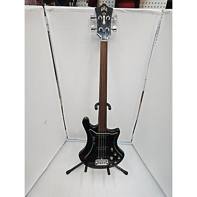 Guild 1970s B302 Fretless Electric Bass Guitar
