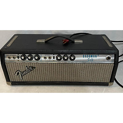 Fender 1970s BASSMAN 50 Tube Bass Amp Head