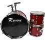 Vintage Revere 1970s Basic Drum Kit Red