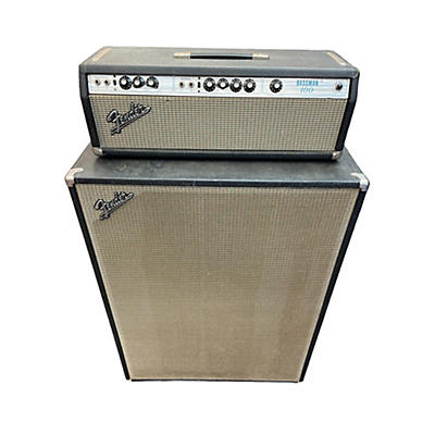 Fender 1970s Bassman 100 Head And Cab Tube Bass Amp Head