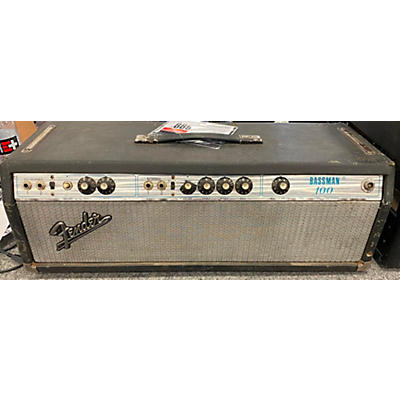 Fender 1970s Bassman 100 Head Tube Bass Amp Head
