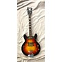 Vintage Aria 1970s DIAMOND Hollow Body Electric Guitar 2 Color Sunburst