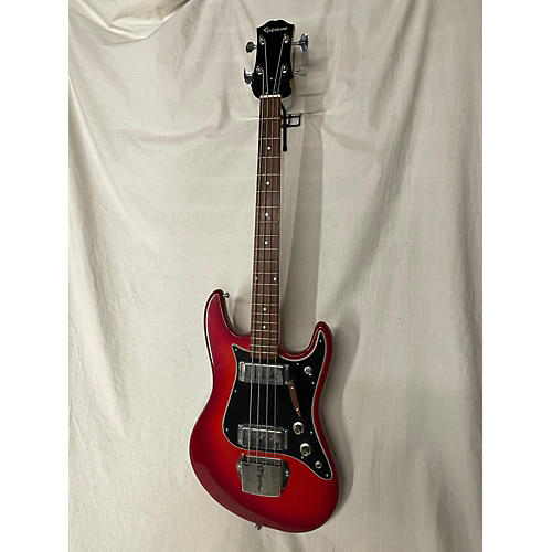 Epiphone 1970s ET280 Electric Bass Guitar Red