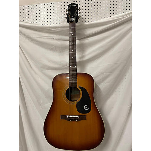 Epiphone 1970s FT-145SB Texan Acoustic Guitar Sunburst
