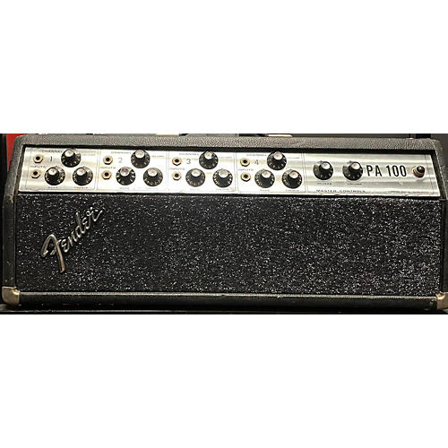 Fender 1970s Fender PA 100 Head Tube Guitar Amp Head