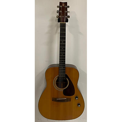 Yamaha 1970s Fg160e Acoustic Electric Guitar