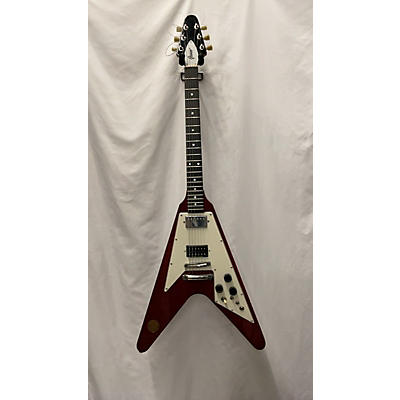 Greco 1970s Flying V Solid Body Electric Guitar