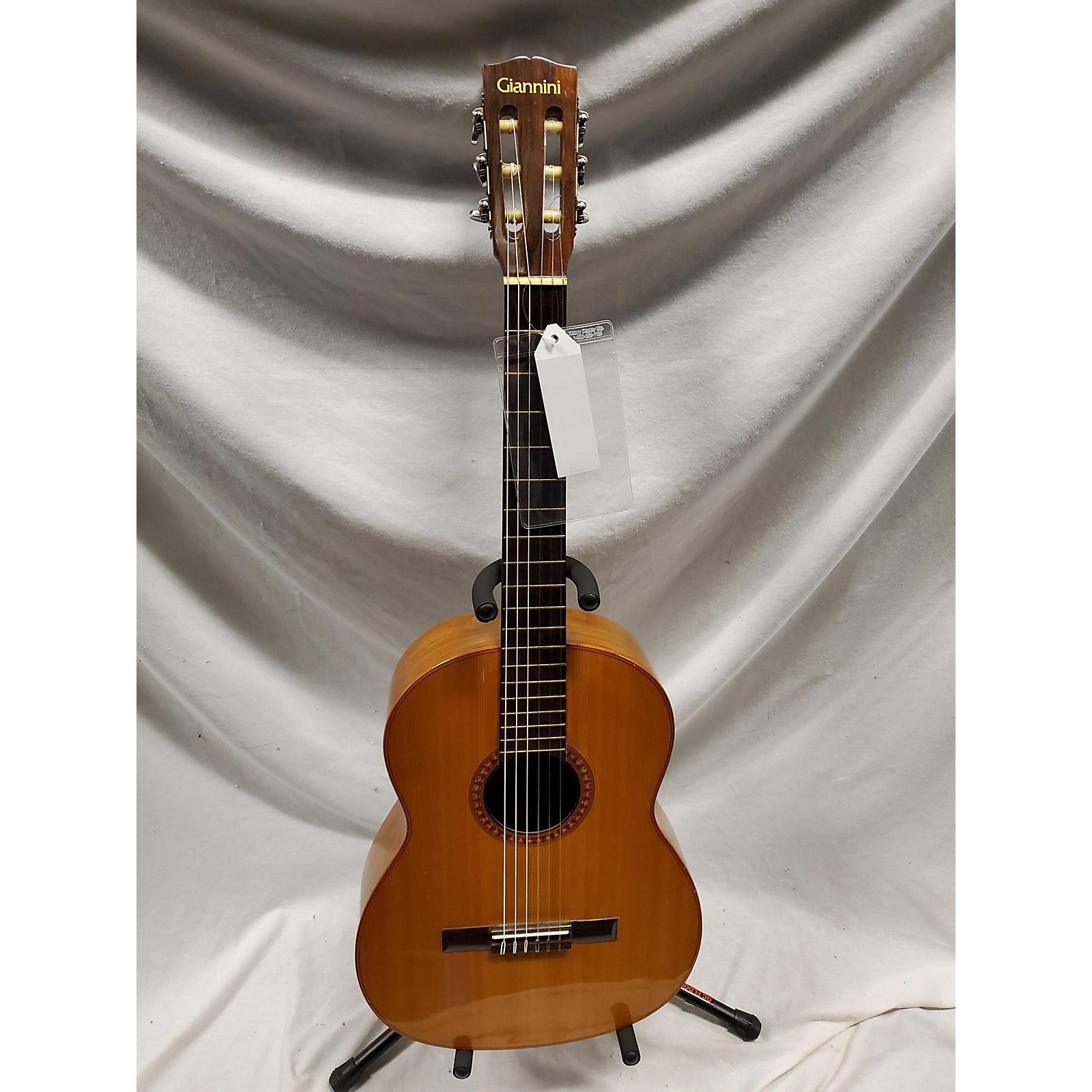 Vintage Giannini 1970s GN65 Classical Acoustic Guitar Antique Natural ...