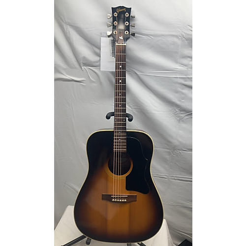 Gibson 1970s J-45 Deluxe Acoustic Guitar Sunburst