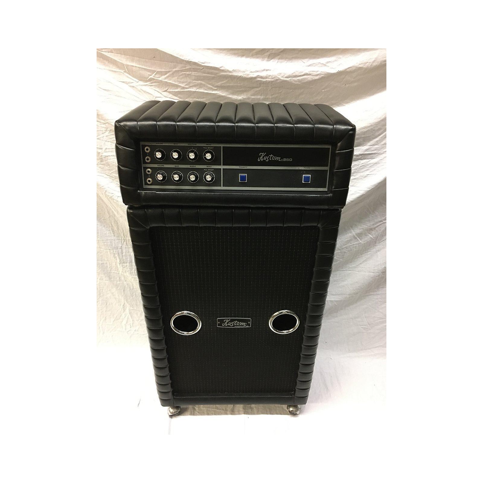 Vintage Kustom 1970s K2501 Head With 215b Bass Amp Head