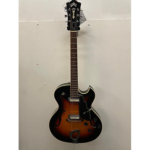 Guild 1970s M-75 Hollow Body Electric Guitar 2 Color Sunburst