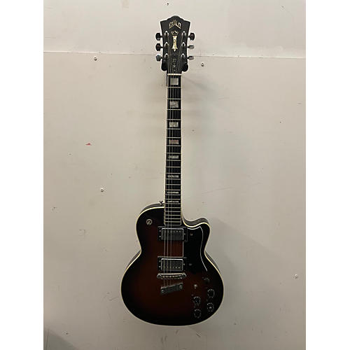 Guild 1970s M-75 Solid Body Electric Guitar 2 Color Sunburst