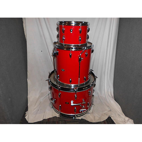 Slingerland 1970s MODERN SOLO OUTFIT Drum Kit Candy Apple Red
