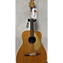 Vintage Fender 1970s Malibu Acoustic Guitar Vintage Natural