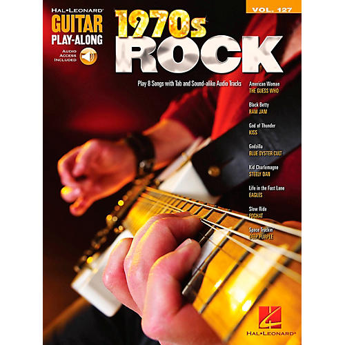 1970s Rock - Guitar Play-Along Volume 127 (Book/CD)