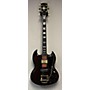Vintage Gibson 1970s SG Custom Solid Body Electric Guitar Brown