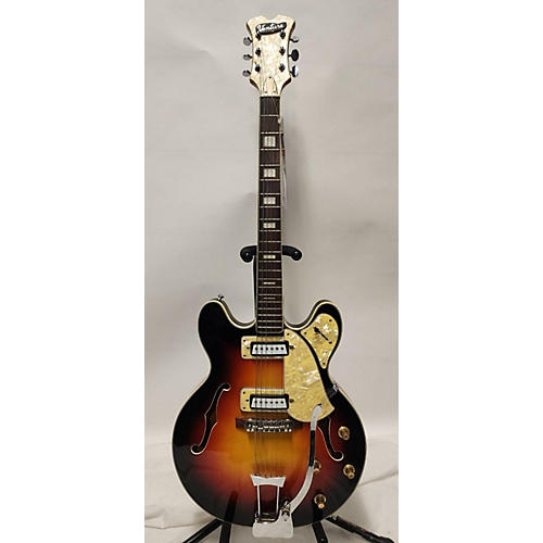 Ventura 1970s V-1000 Hollow Body Electric Guitar 3 Color Sunburst