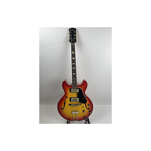 Ventura 1970s V-1002 Hollow Body Electric Guitar Sunburst
