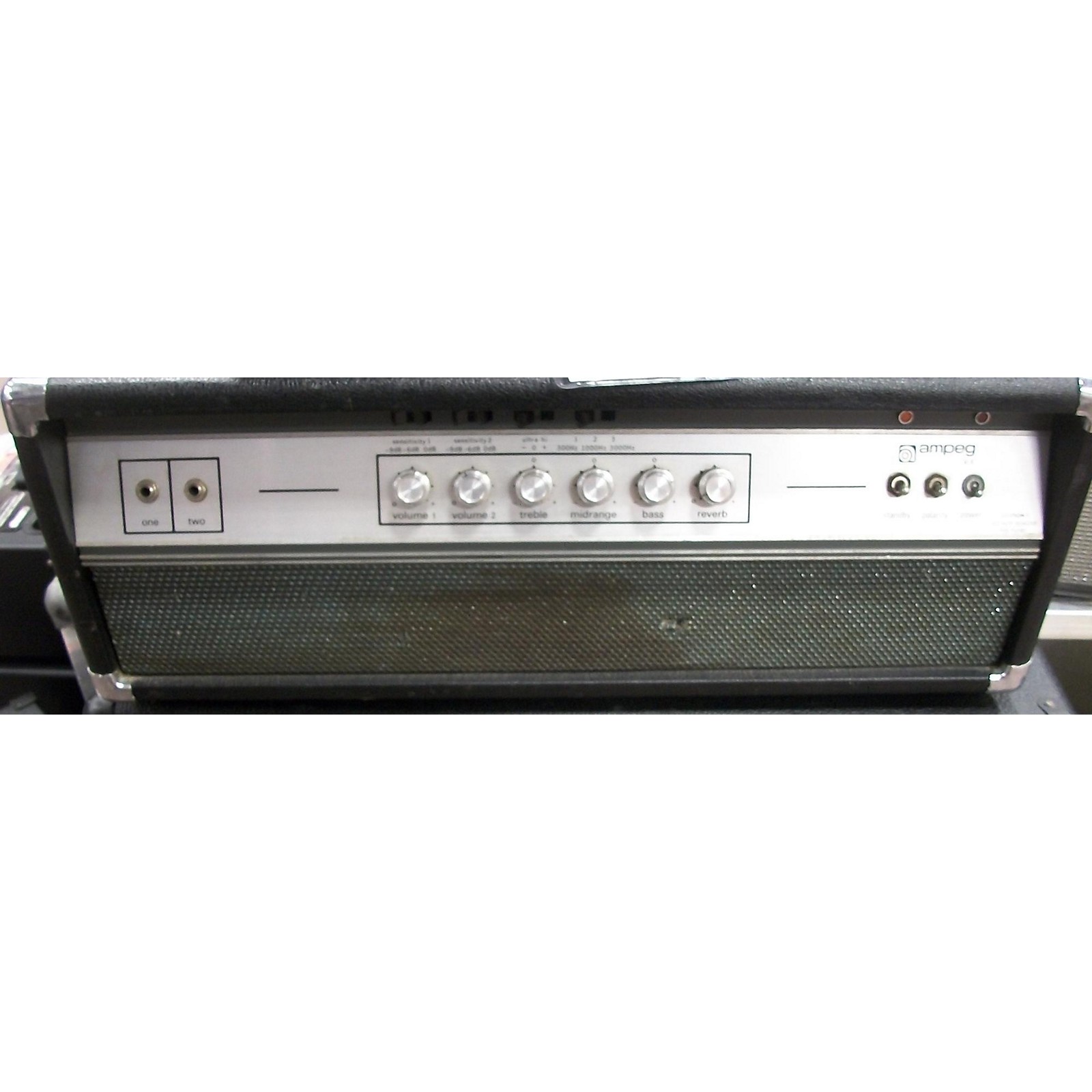 Vintage Ampeg 1970s V4 Solid State Guitar Amp Head Musician's Friend
