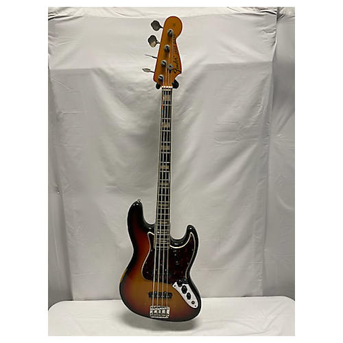 Fender 1972 1970S Jazz Bass Electric Bass Guitar Sunburst