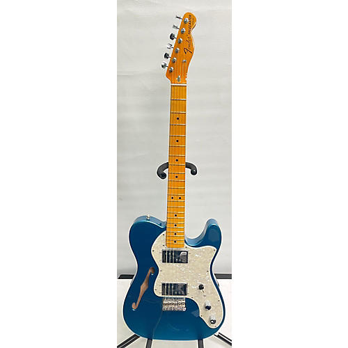 Fender 1972 American Vintage II Telecaster Thinline Hollow Body Electric Guitar Lake Placid Blue