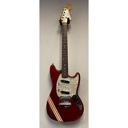 Fender 1973 Competition Mustang Solid Body Electric Guitar Red