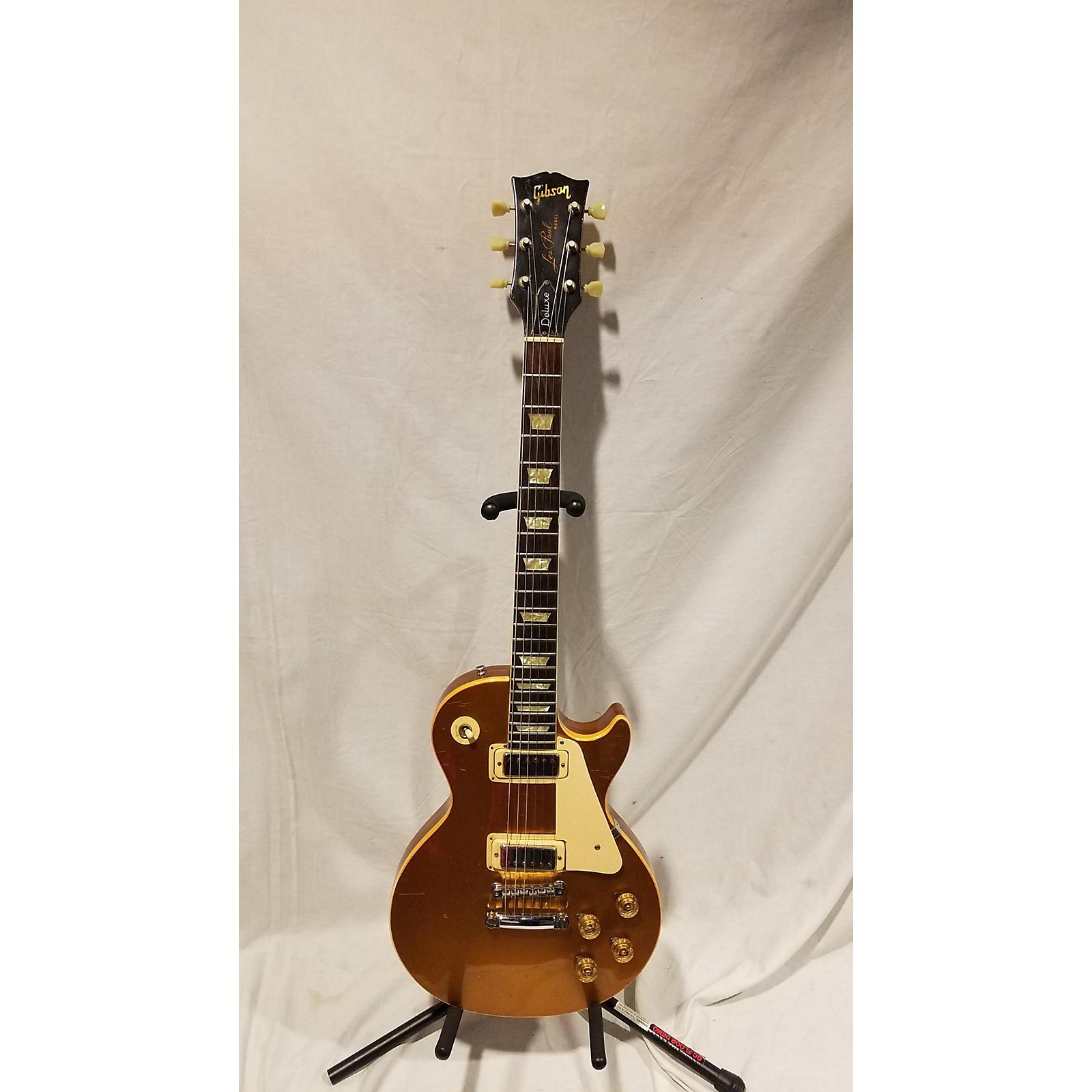 Vintage Gibson 1973 Gibson Les Paul Deluxe Solid Body Electric Guitar