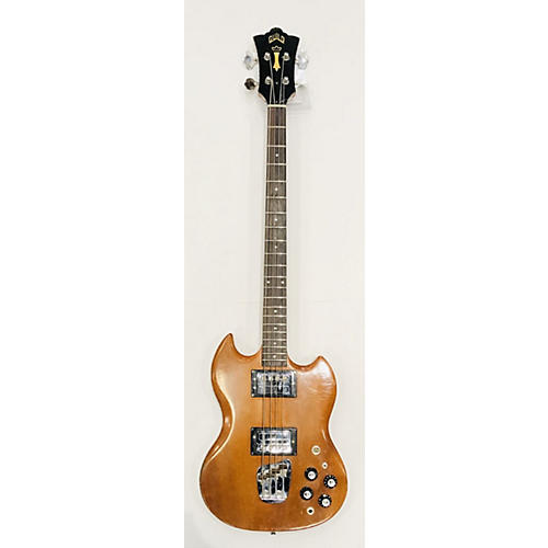 1973 JET STAR BASS II NATURAL Electric Bass Guitar
