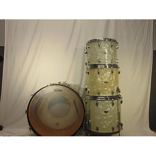 Slingerland 1973 Jazz Rock Drum Kit Pearl White