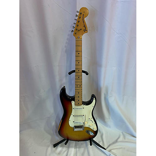 Fender 1973 Stratocaster Solid Body Electric Guitar Sunburst OHSC