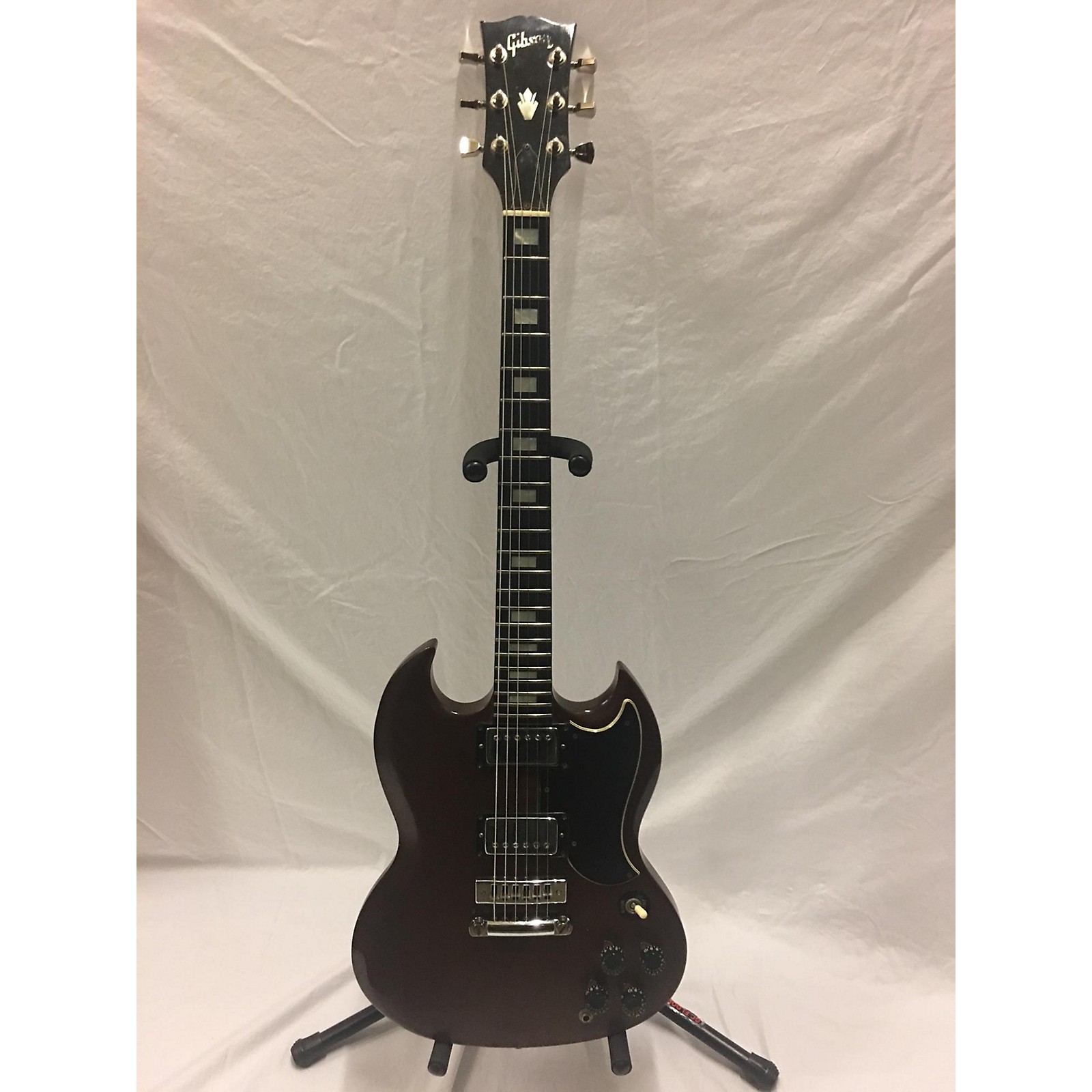 Vintage Gibson 1974 SG Standard Solid Body Electric Guitar Walnut