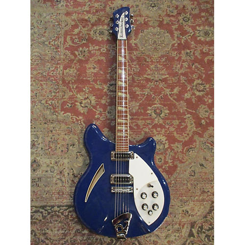 ギター Rickenbacker 360 1973 vintage aged Vintage Rickenbacker 1975 360 Solid Body Electric Guitar Azureglo